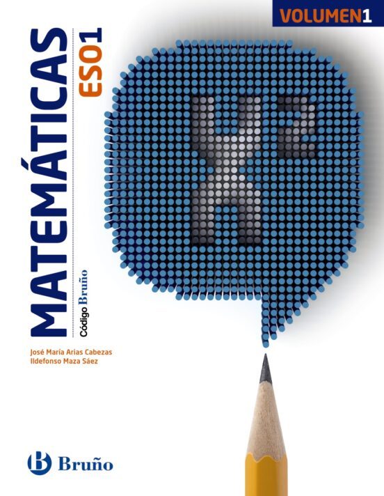 MATEMÁTICAS 1 ESO 3 VOLÚMENES CODIGO BRUÑO MEC