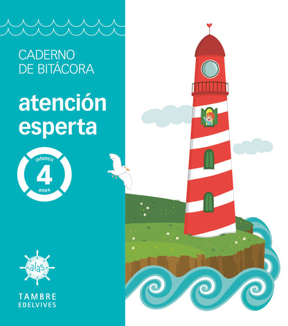 Proxecto Alas - Atención esperta - 4 anos. Caderno de bitácora
