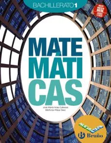 MATEMÁTICAS 1º BACHILLERATO NUEVA ETAPA BRUÑO