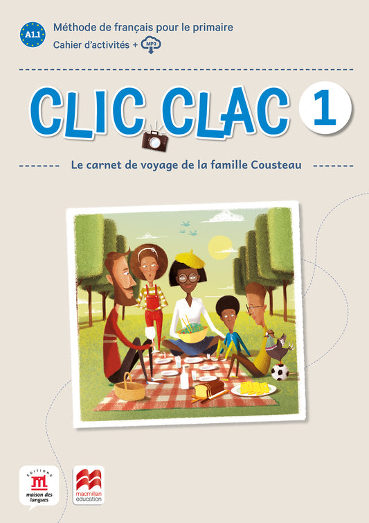 Clic Clac 1 Éd. Macmillan Cahier d'activités