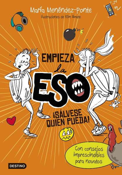 Empieza la ESO. ¡Sálvese quien pueda! - Ilustraciones de Kim Amate