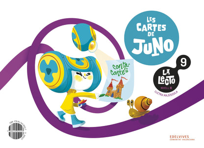 La Lecto - Nivell III: Les cartes de Juno. Quadern 9 - Lletra majúscula