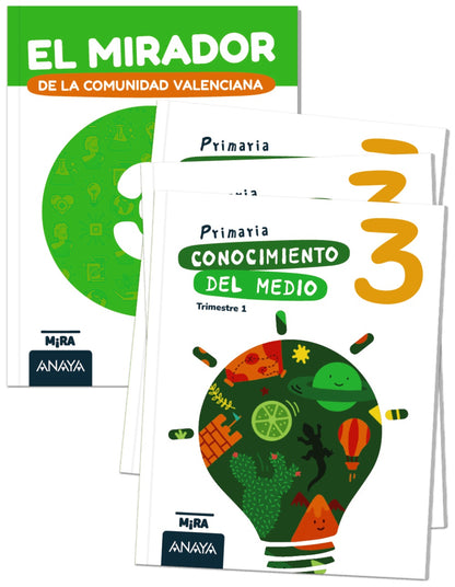 Conocimiento del Medio 3 + El mirador de Comunidad Valenciana