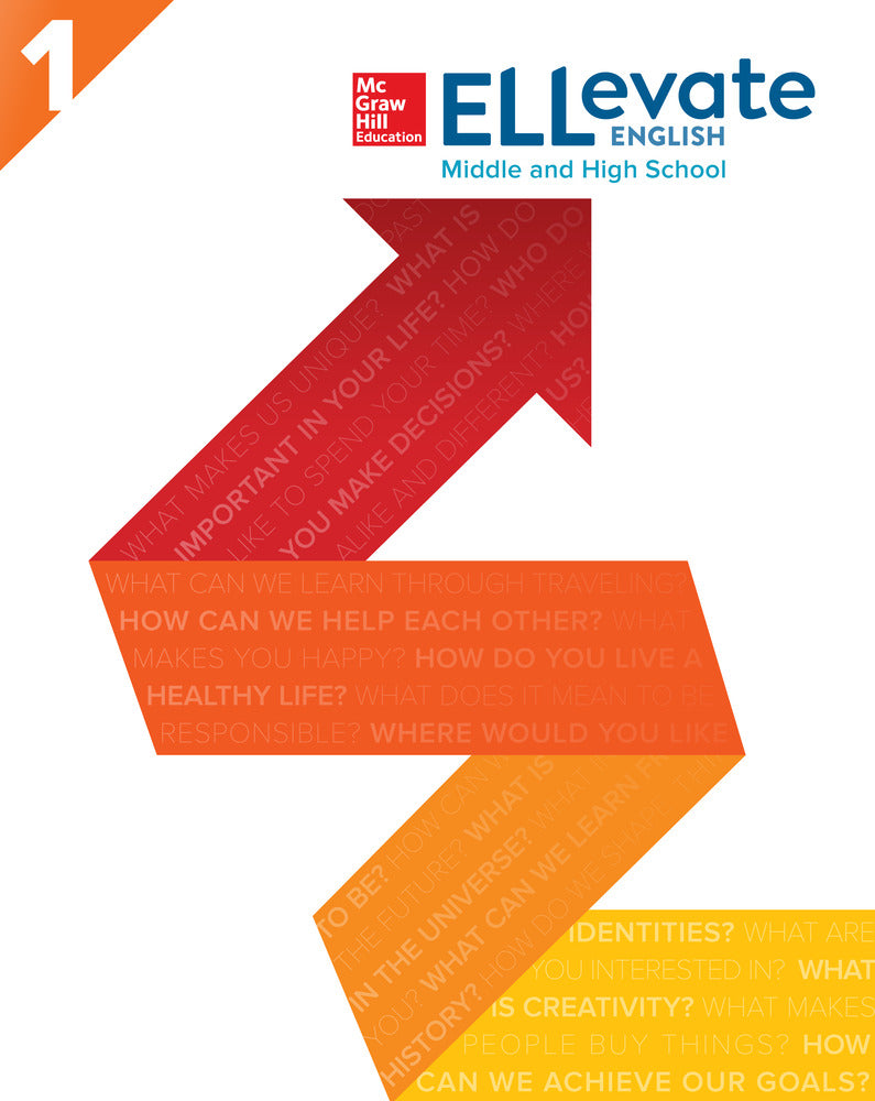 ELLevate English: Middle and High School Workbook Level 1