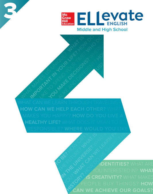 ELLevate English: Middle and High School  Workbook Level 3