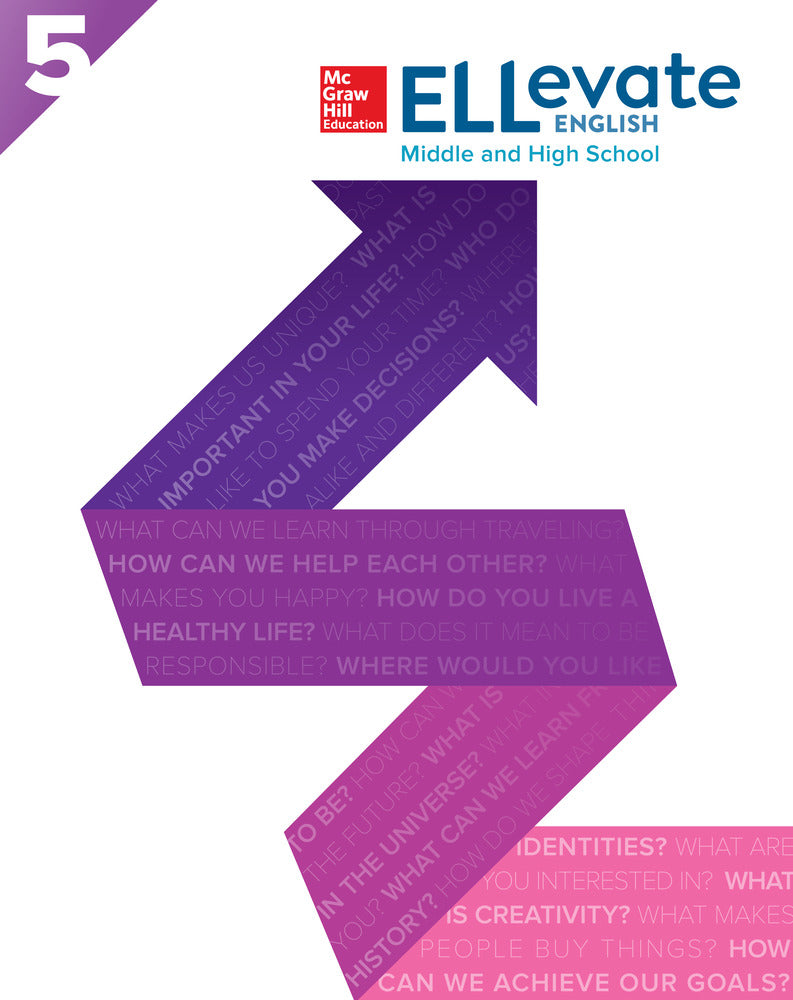 ELLevate English: Middle and High School Workbook Level 5