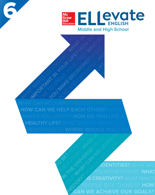 ELLevate English: Middle and High School  Workbook Level 6
