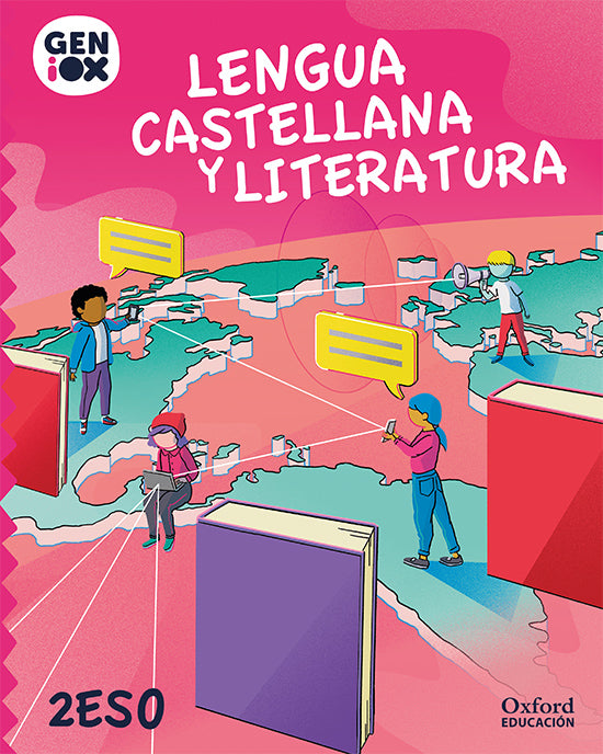 Lengua Castellana y Literatura 2.º ESO. GENiOX Libro del alumno (Murcia)