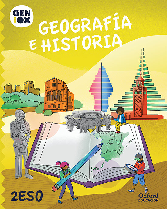 Geografía e Historia 2º ESO. GENiOX Libro del Alumno (Murcia)