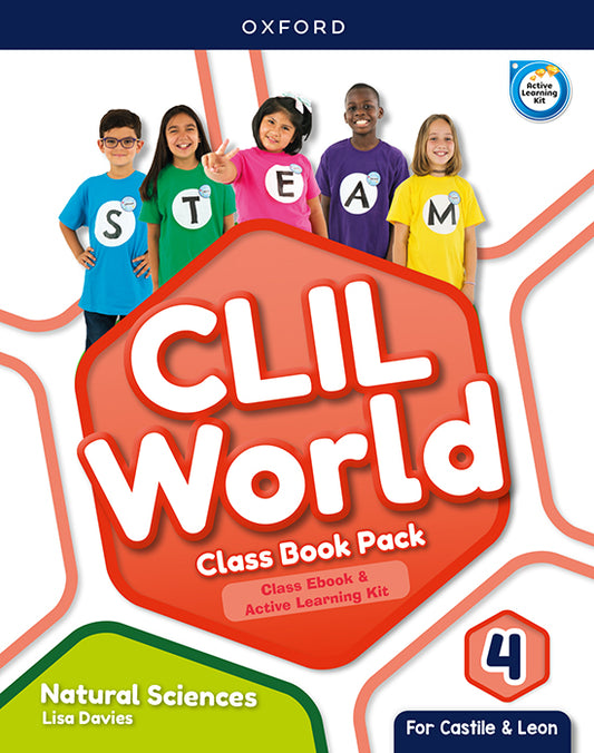 CLIL World Natural Sciences 4. Class Book (Castile & Leon)