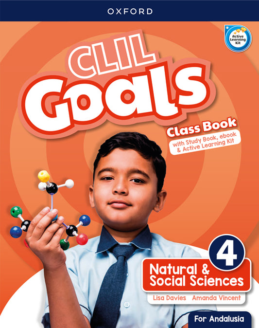 CLIL Goals Natural & Social Sciences 4. Class book Pack (Andalusia)