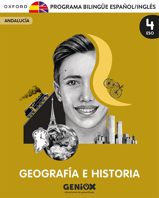 Geografía e Historia 4º ESO. Pack Programa Bilingüe. GENiOX Situaciones de aprendizaje (Andalucía)
