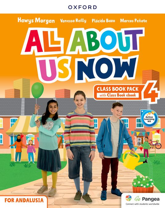 All About Us Now 4. Class Book. Andalusian Edition