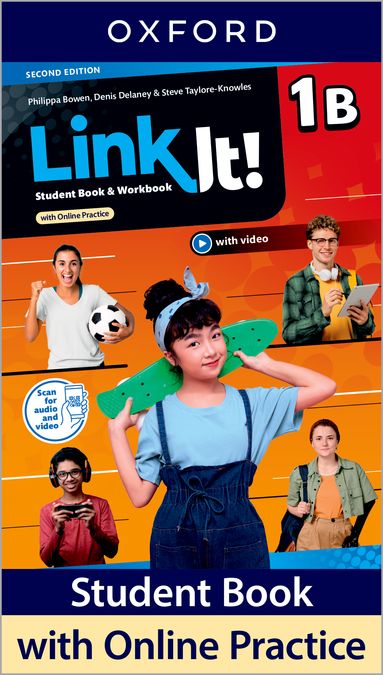 Link It! 2 Edition 1. Student's Book and Workbook Split Edition B