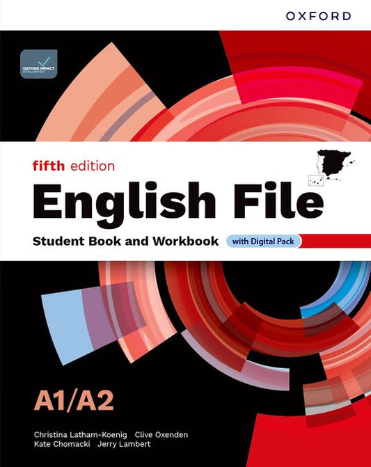 English File 5th Edition A1/A2. Student's Book and Workbook and digital without Key Pack