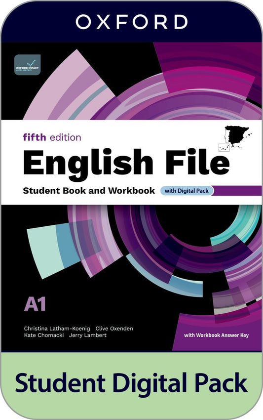 English File 5th Edition A1. Student's Book and Workbook and digital with Key Pack