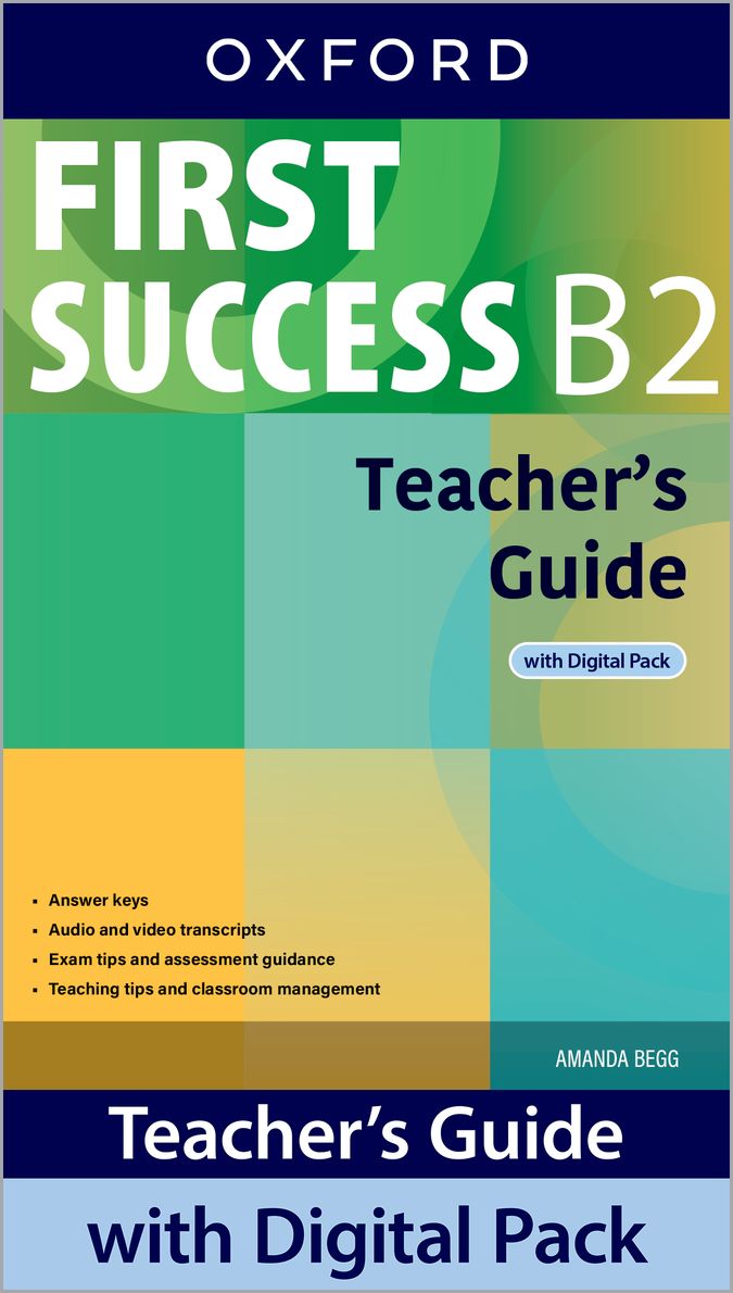 First Success. B2. Teacher Book with Digital Pack