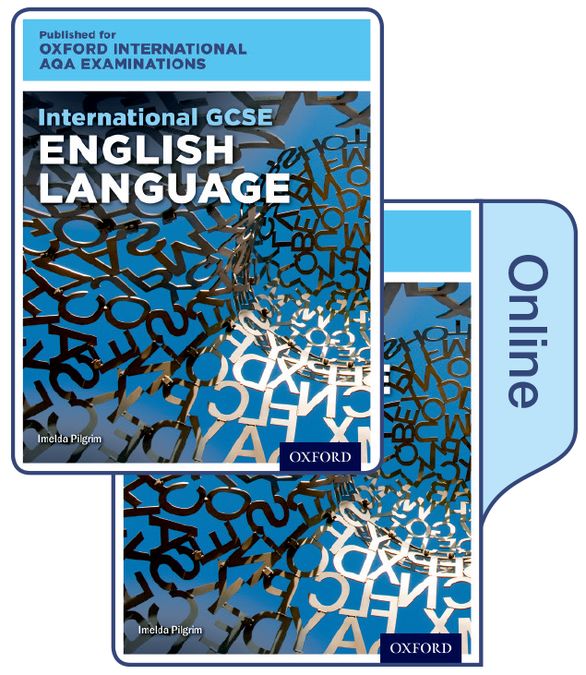 International GCSE English Language For Oxford  AQA Examinations: Print & Online Textbook Pack
