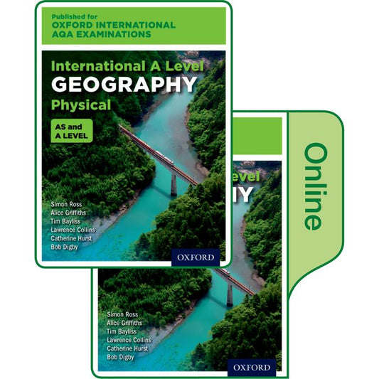 International As&A Level Physical Geography For Oxford  AQA Examinations: Print&Online Textbook Pk