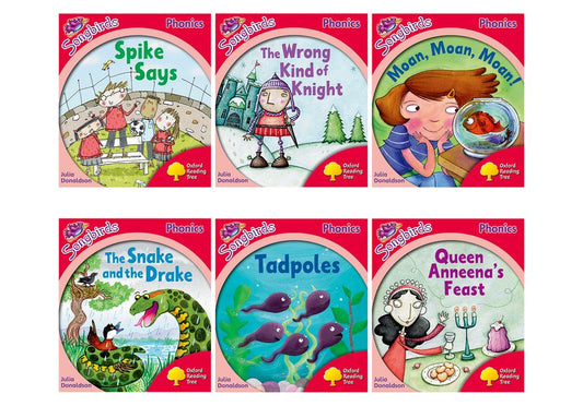 Oxford Reading Tree - Songbirds Phonics Level 4 Books Mixed Pack of 6
