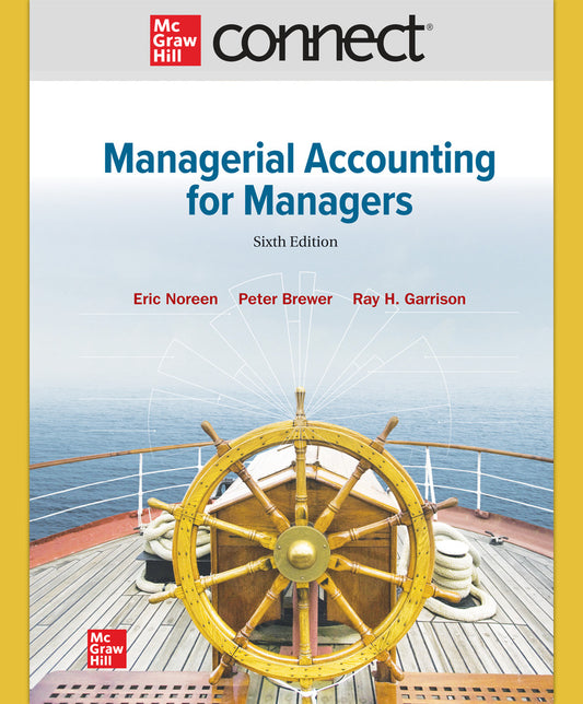 Connect Online Access for Managerial Accounting for Managers