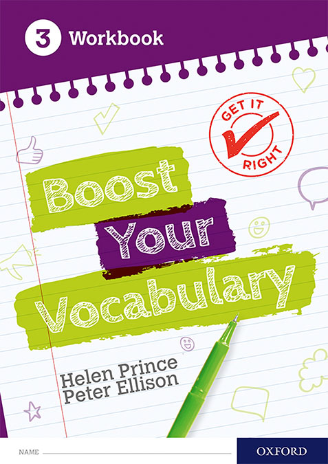 NEW Get It Right: Boost your Vocabulary - Workbook 3 (Pack of 15)