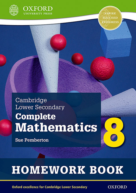 NEW Cambridge Lower Secondary Complete Mathematics 8: Homework Book - Pack of 15 (Second Edition)