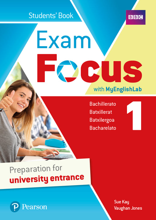 Exam Focus 1 Student's Book Print & Digital InteractiveStudent's Book - MyEnglishLab Access Code