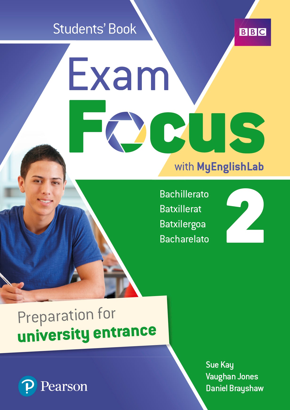 Exam Focus 2 Student's Book Print & Digital InteractiveStudent's Book - MyEnglishLab Access Code