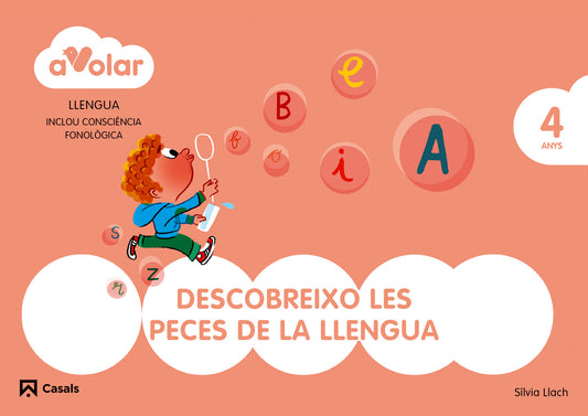 Llengua. Descobreixo les peces de la llengua 2. 4 anys. A volar!