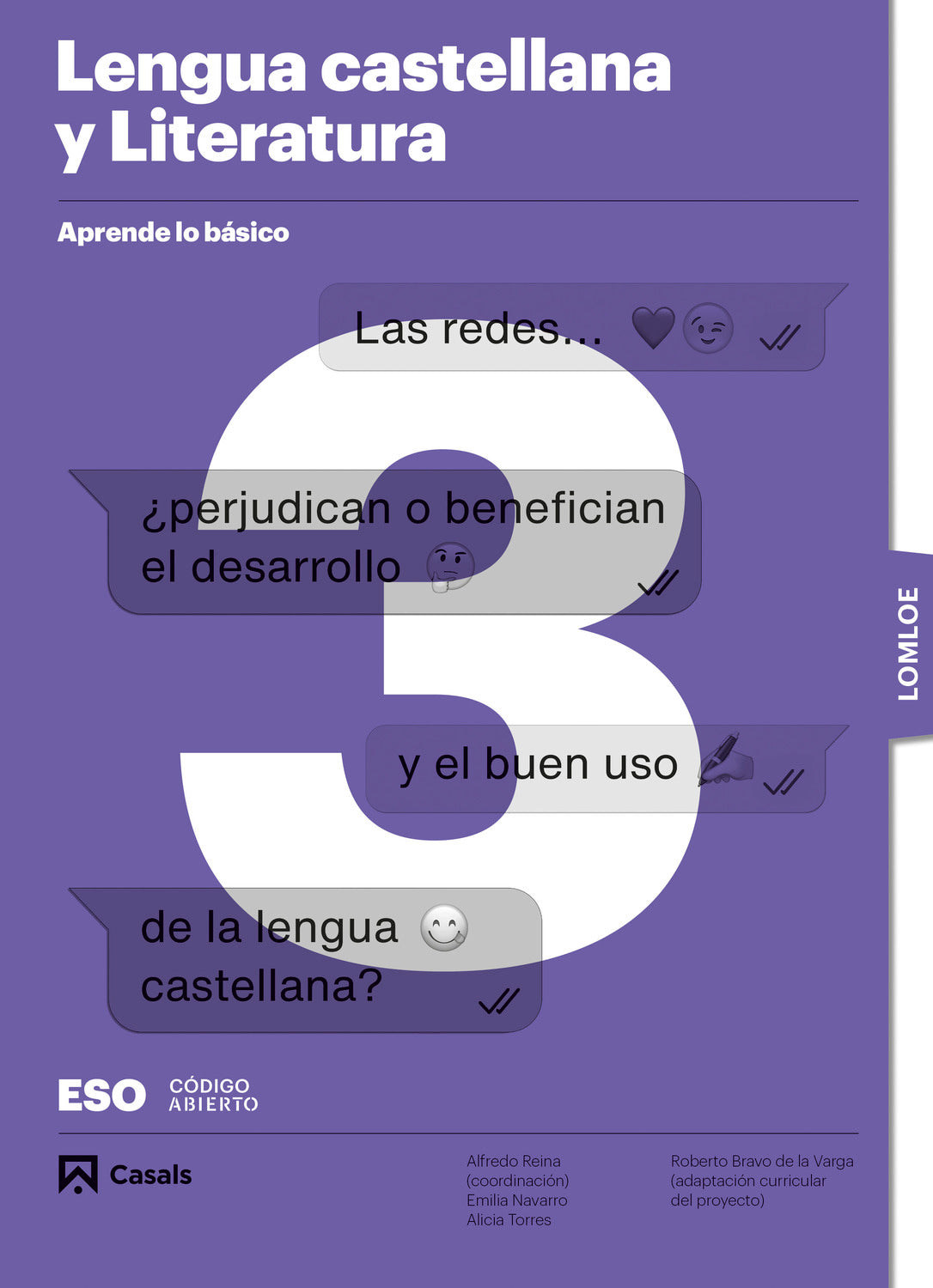 Aprende lo básico. Lengua castellana y Literatura 3 ESO. LOMLOE