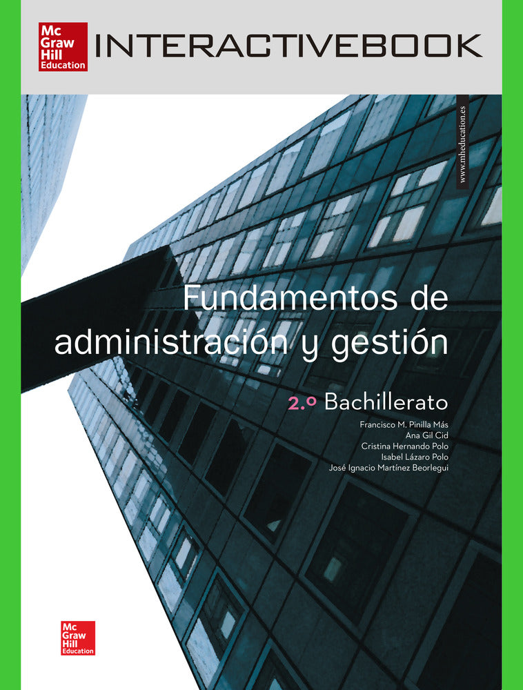 Libro digital interactivo Fundamentos de administración y gestión 2.º Bachillerato