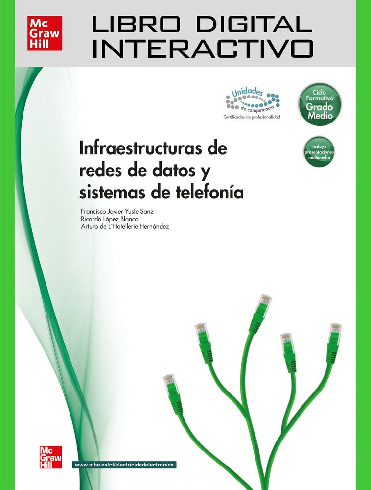 Libro digital interactivo Infraestructuras de redes de datos y sistemas de telefonía