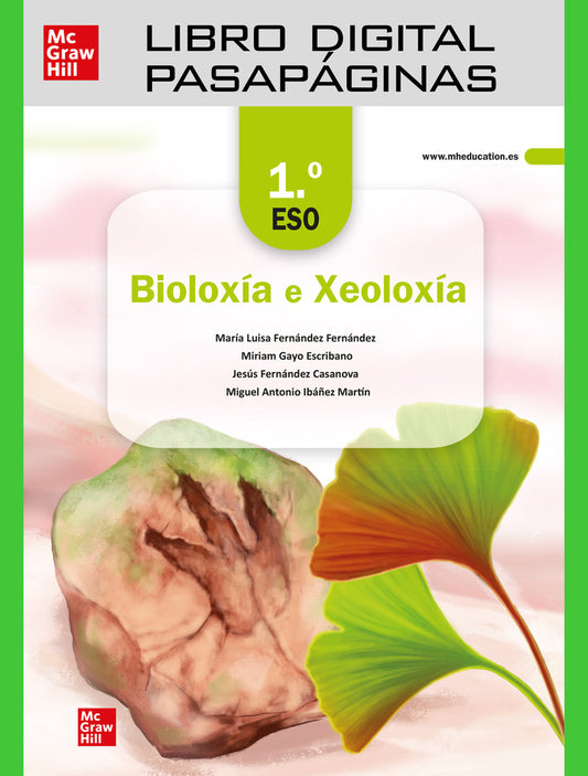 Libro digital pasapáginas Bioloxía e Xeoloxía 1.º ESO - Galicia