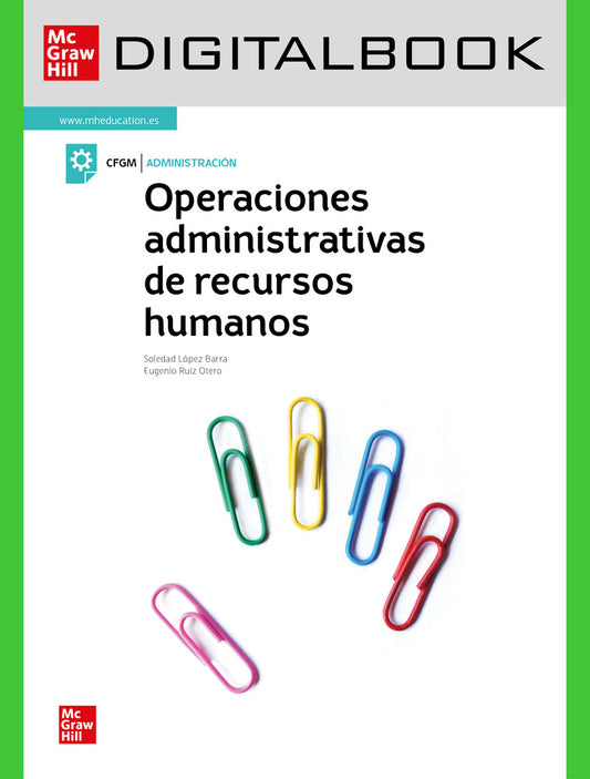 Operaciones administrativas de recursos humanos. GM. DIGITALBOOK
