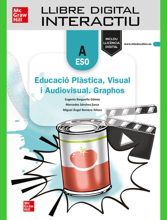 Llibre digital interactiu Educació Plàstica, Visual i Audiovisual. Graphos A - Mediterrània