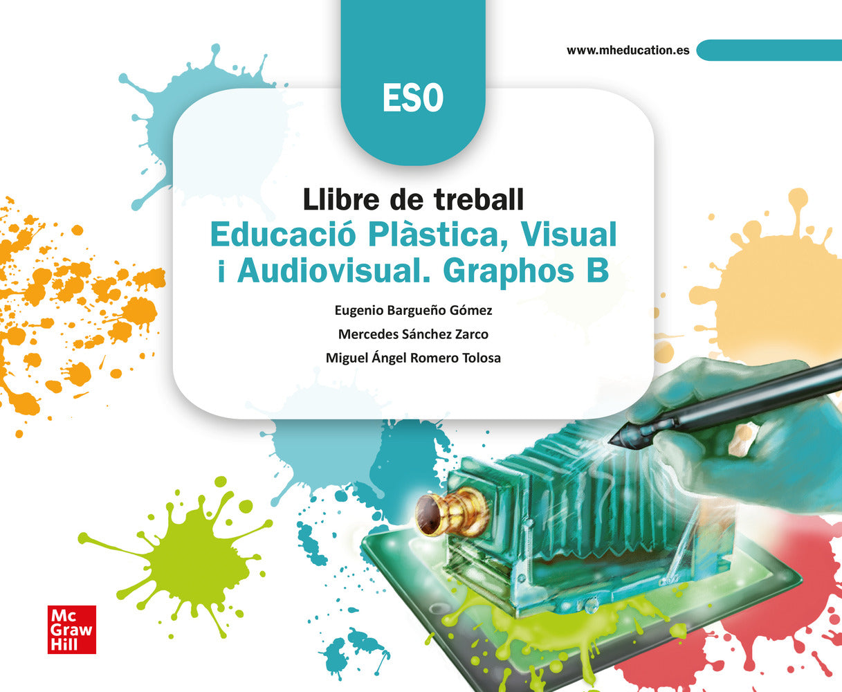 Llibre de treball - Educació Plàstica, Visual i Audiovisual. Graphos B - Mediterrània
