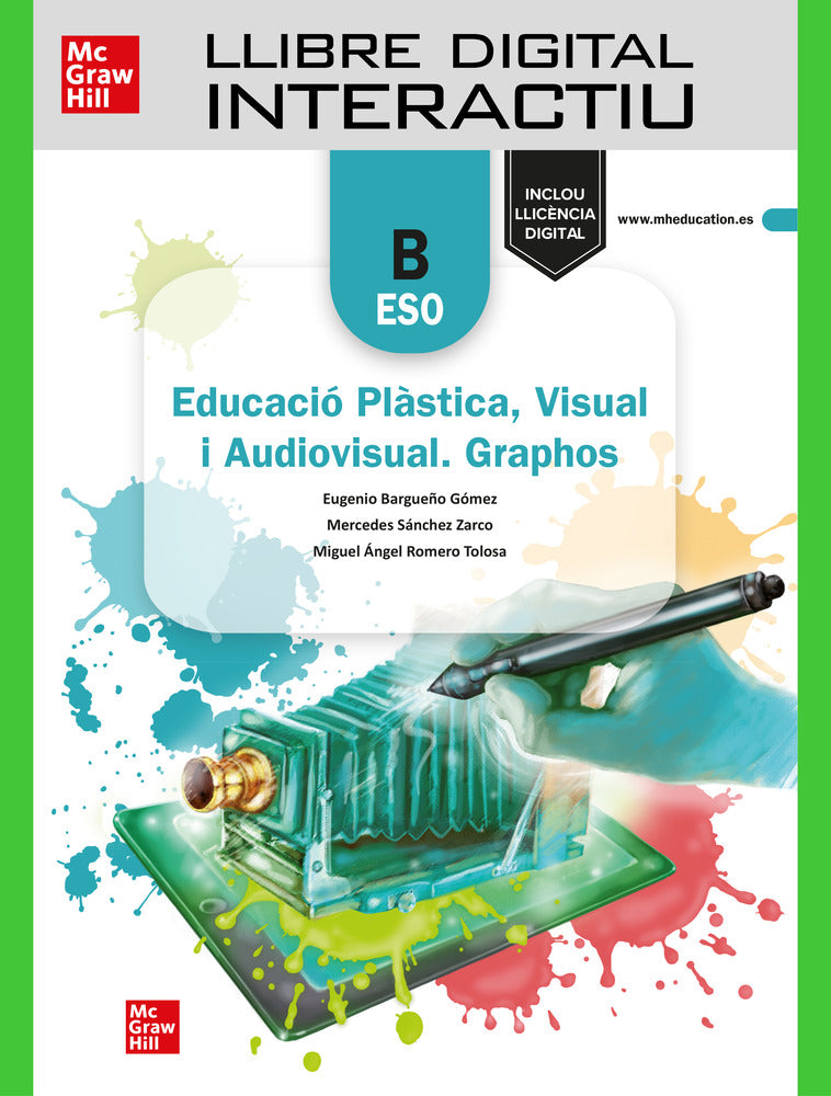 Llibre digital interactiu Educació Plàstica, Visual i Audiovisual. Graphos B - Mediterrània