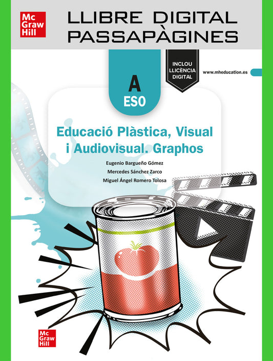 Llibre digital passapàgines Educació Plàstica, Visual i Audiovisual. Graphos A