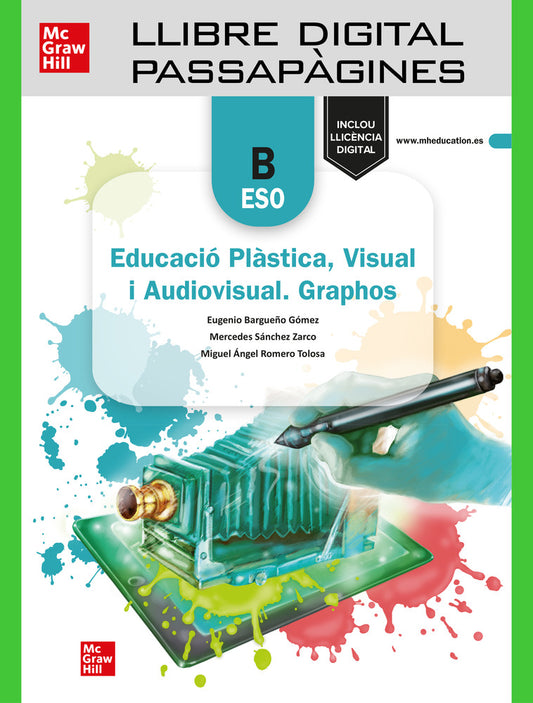 Llibre digital passapàgines Educació Plàstica, Visual i Audiovisual. Graphos B