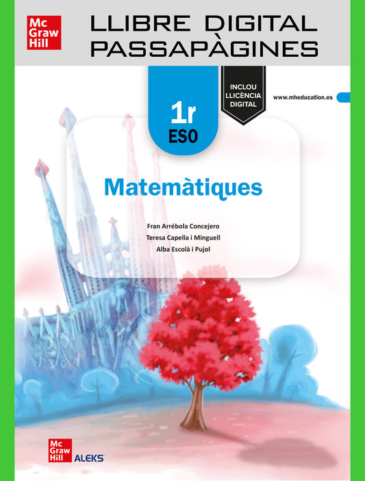 Llibre digital passapàgines Matemàtiques 1r ESO