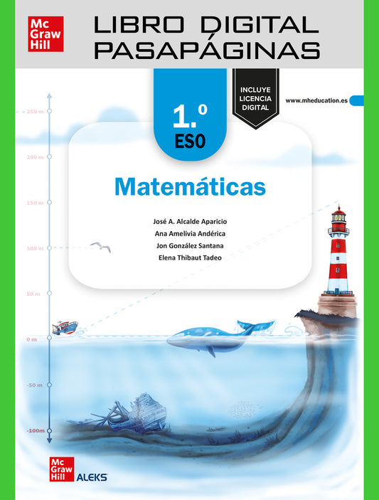 Libro digital pasapáginas Matemáticas 1.º ESO