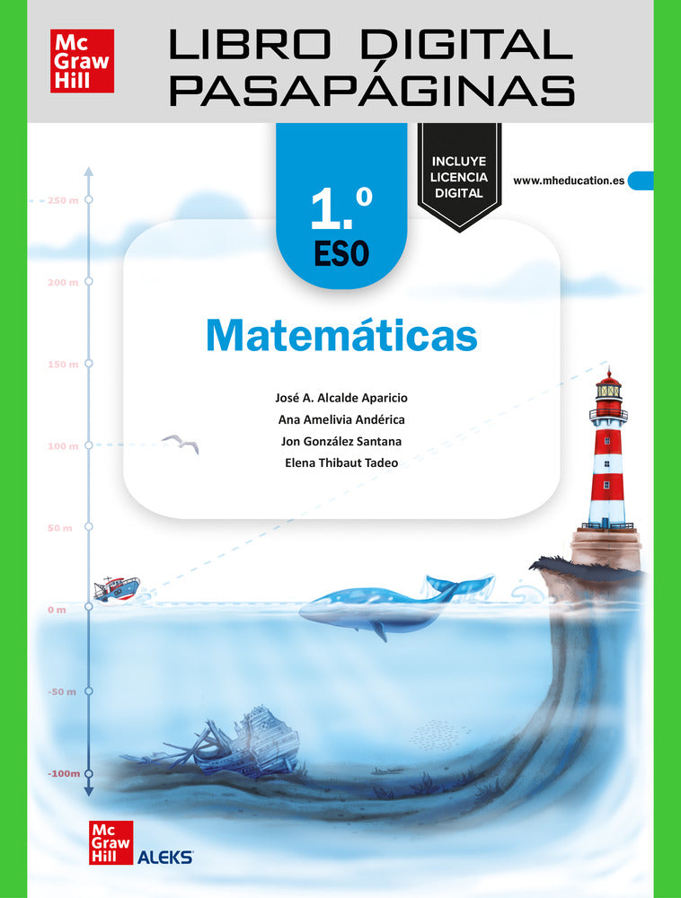 Libro digital pasapáginas Matemáticas 1.º ESO