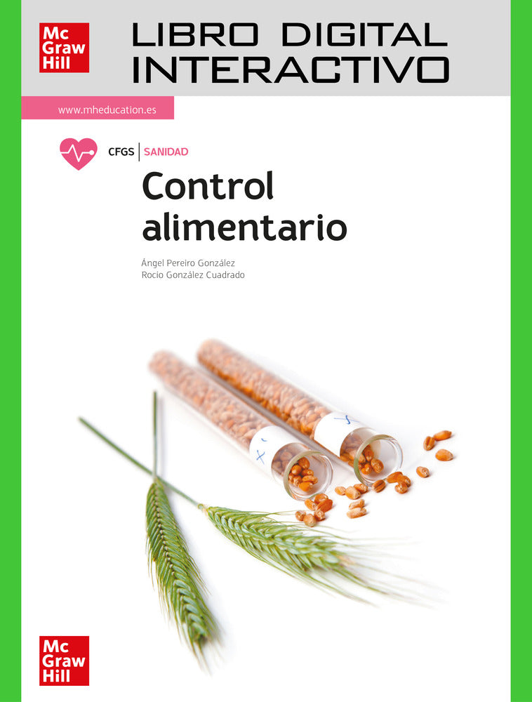 Control alimentario. Libro digital interactivo
