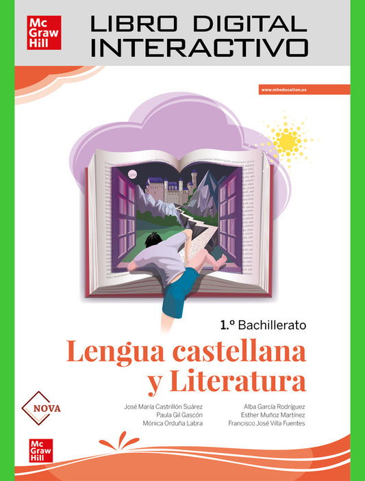 Libro digital interactivo Lengua castellana y Literatura 1.º Bachillerato. NOVA