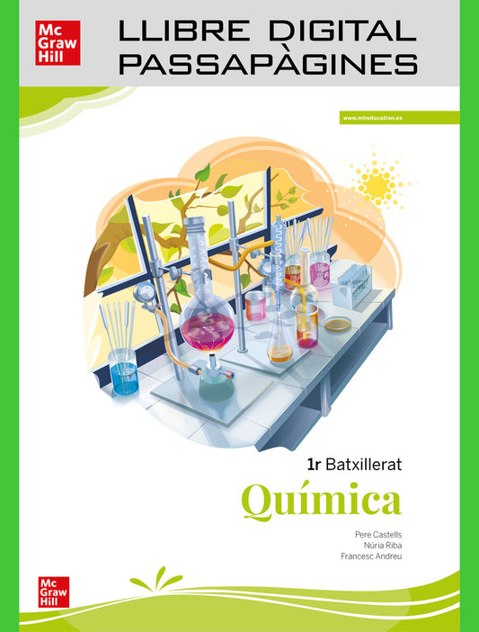 Llibre digital passapàgines Química 1r Batxillerat