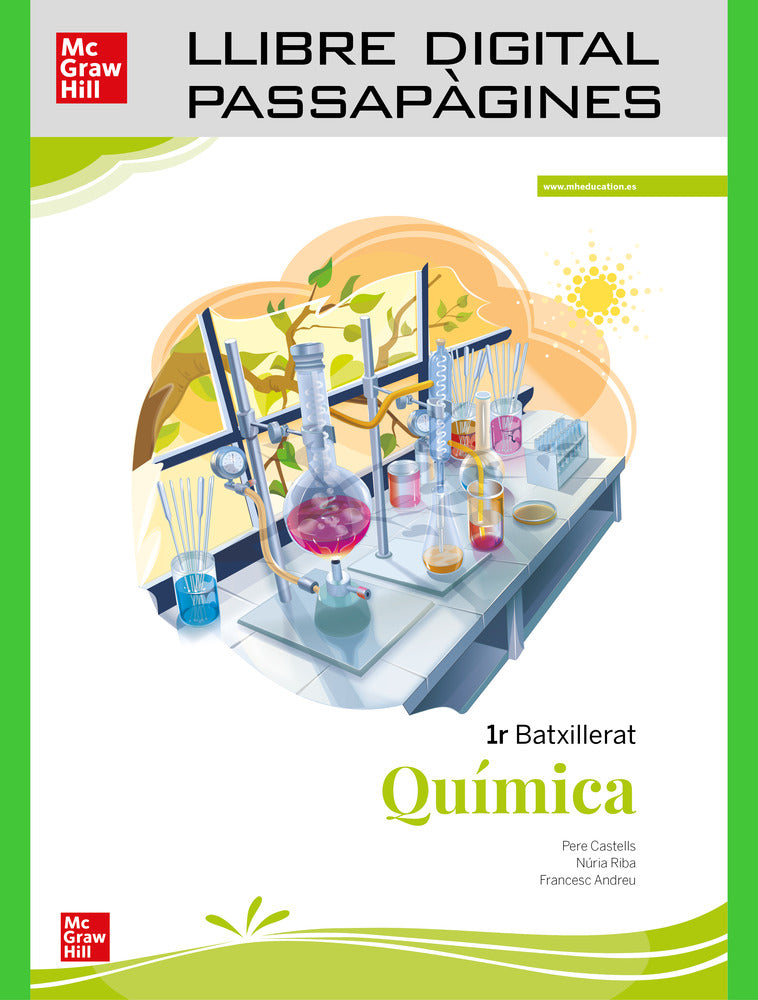 Llibre digital passapàgines Química 1r Batxillerat