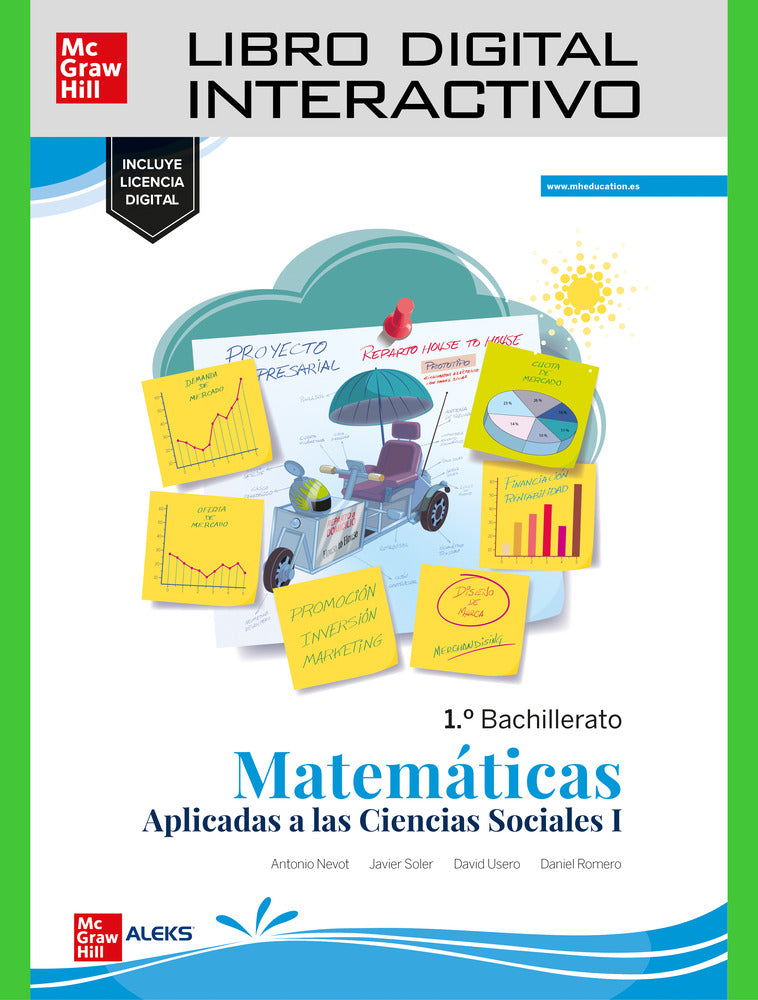 Libro digital interactivo Matemáticas Aplicadas a las Ciencias Sociales 1.º Bachillerato