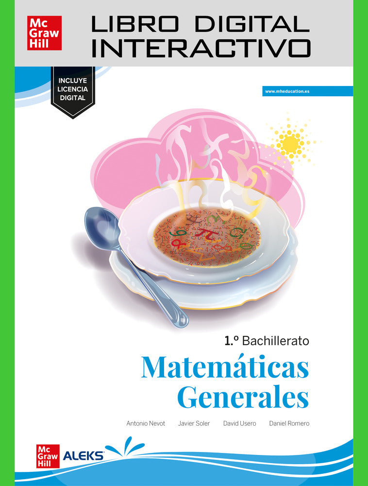Libro digital interactivo Matemáticas Generales 1.º Bachillerato