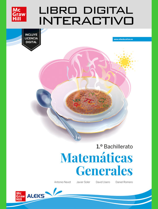 Libro digital interactivo Matemáticas Generales 1.º Bachillerato